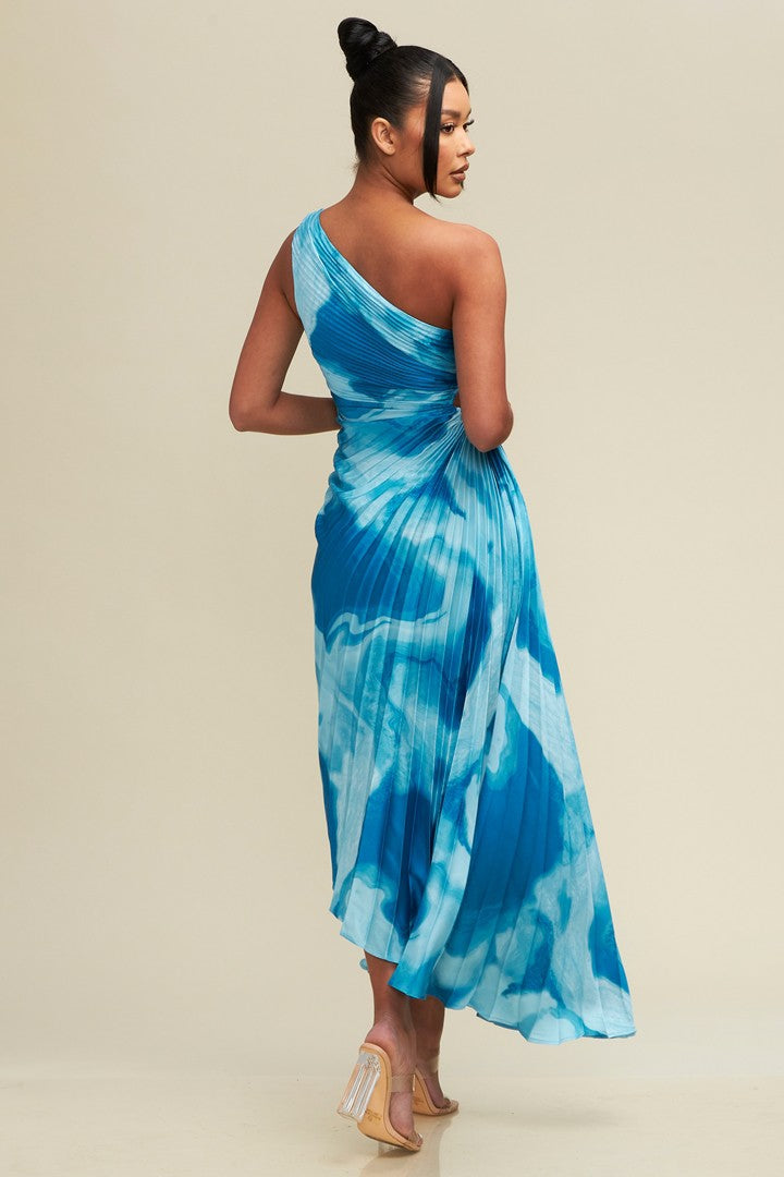 Blue Ethereal Elegance Dress